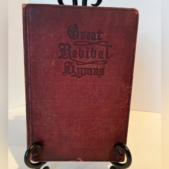 Antique Hard Cover Book of Great Revival Hymns Copyright 1911 - Picture 1 of 13